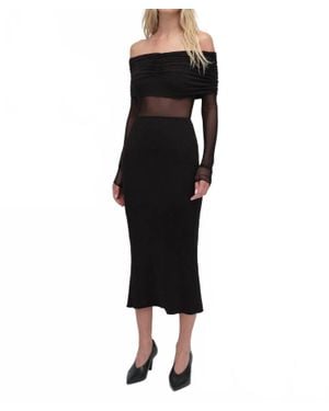 FAVORITE DAUGHTER The New Era Midi Dress - Black