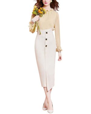 VERA DOLINI Skirt - White