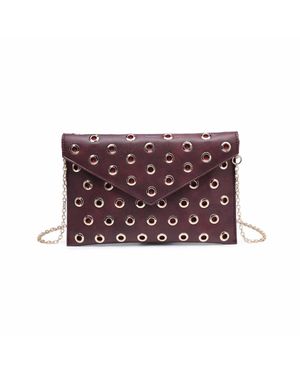 Moda Luxe Ramona Clutch - Purple