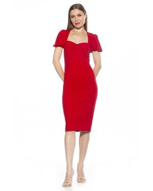 Alexia Admor Micaela Dress - Red