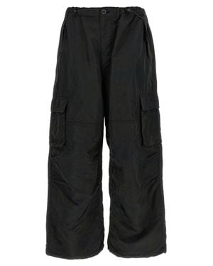 Comme des Garçons Nylon Cargo Pants - Black