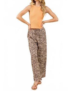 Sadie & Sage Howdy Honey Textured Knit Tank Top - Natural