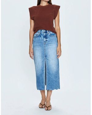 Pistola Alice Midi Skirt - Blue