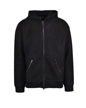 Daniele Alessandrini Polyester-Blend Hooded Jacket - Black