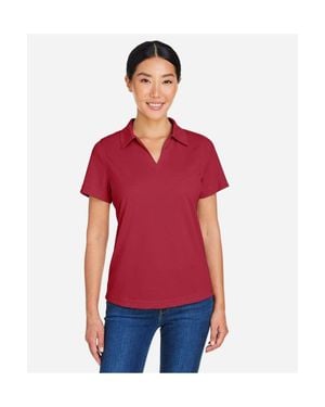 CORE365 Market Snag Protect Mesh Polo - Red