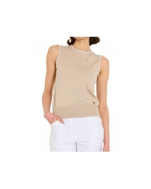 Abacus Sportswear Niblick Sleeveless Muscle Tee - Natural