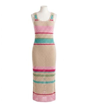 Z Supply Ibiza Stripe Sweater Dress - White