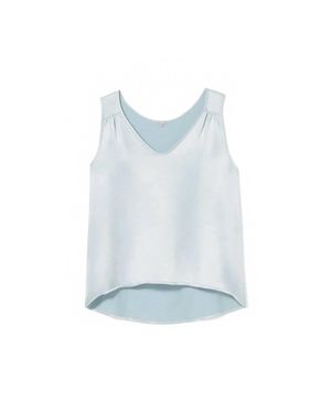 PJ Harlow Jill V Neck Top - Blue