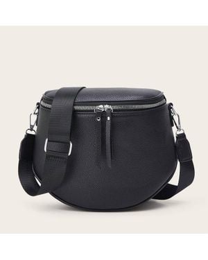 ACCITY Lychee Crossbody Bag - Black