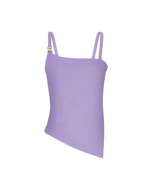 Neoblu Luz Asymmetric Tank Top - Purple