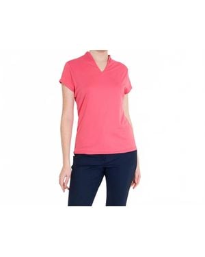 Abacus Sportswear Hammel Recycled Cupsleeve Shirt - Pink