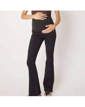 Kancan Diana Maternity Flare Jeans - Blue