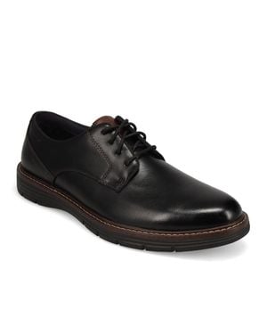 Jarman Elias Casual Lace Up Oxford Shoe - Black