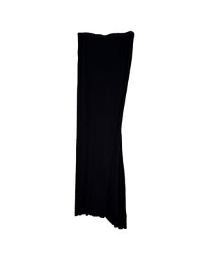 Rick Owens Straight Maxi Skirt - Black