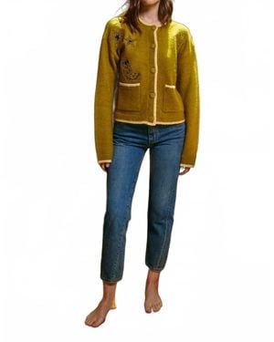 Raisonnel Armelia Crewneck Sweater - Yellow