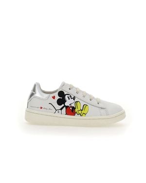 MOA Mickey Tab Sneakers - White