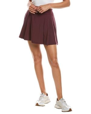 Beyond Yoga Score Pleated Skirt - Red
