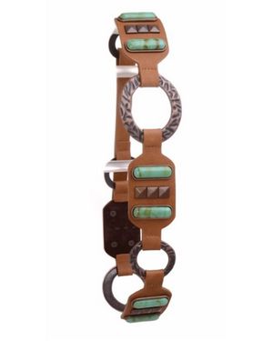 Kamberley Belts Loop Leather Belt - Black