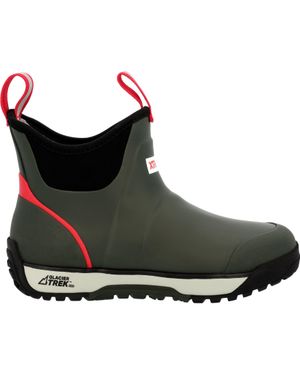 XtraTuf 6" Adb Ice Rubber Ankle Deck Boot Ice - Black