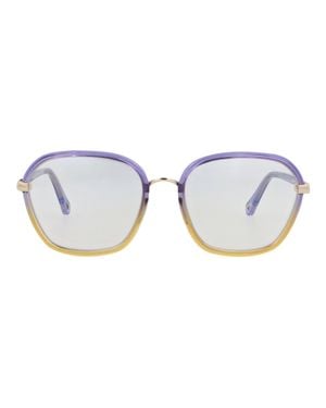 Chloé Square-Frame Sunglasses - Gray