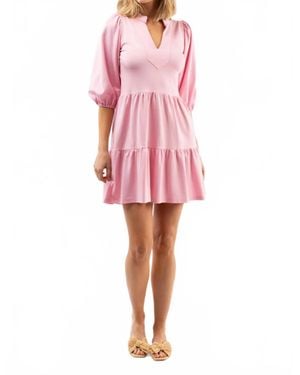 Smith & Quinn Tory Mini Dress - Pink