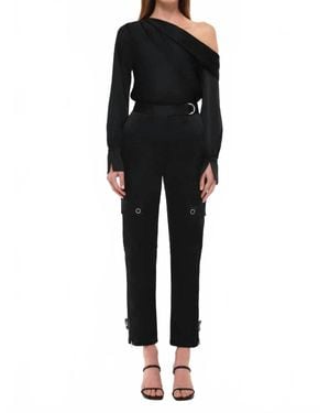 Jonathan Simkhai Carolina Utility Pants - Black