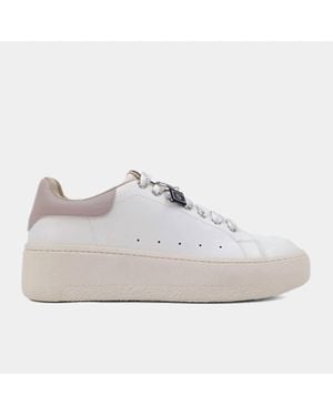 Shu Shop Sally Platform Sneakers - White
