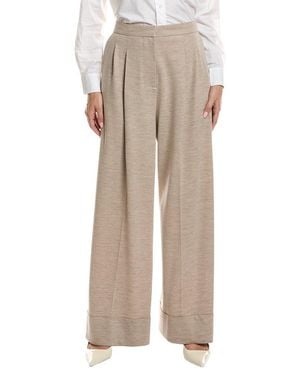 BOSS Taniada Wool Pant - Natural
