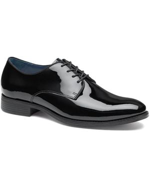 Johnston & Murphy Lewis Solid Made Derby Shoes - Black