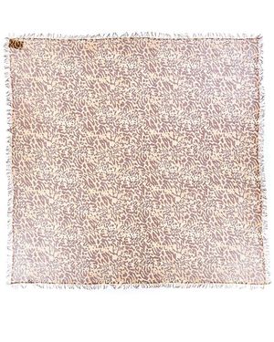 Isabel Marant Alecia Wool & Cashmere-Blend Scarf - Natural
