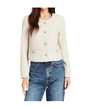 Drew Emillia Buttoned Jacket - White