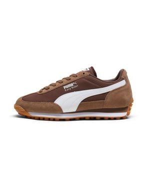 PUMA Easy Rider Suede & Nylon Sneakers - Brown