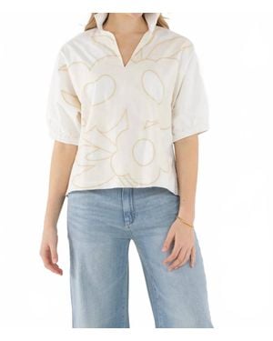 Emily Mccarthy Poppy Top - White