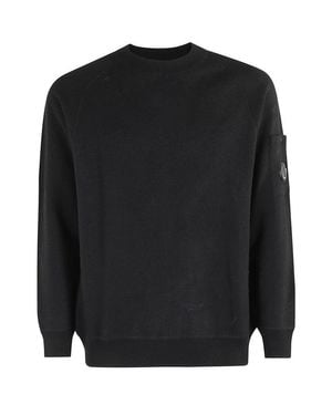 C.P. Company Crew Neck Sweater - Black