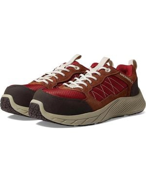 Merrell Alpine J005240-200 Sneakers Comp Toe Work Shoes Rhs6376 - Red