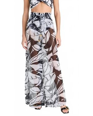 Ramy Brook Haley Cover-Up Pant - White