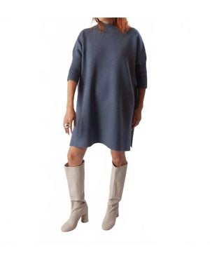 Kerisma Aja Oversized Boxy Dress - Blue