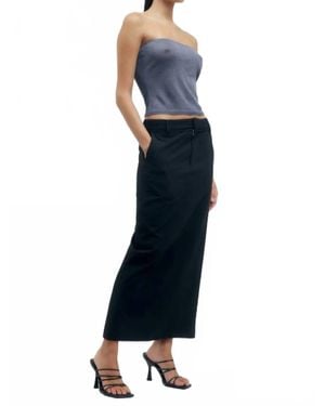 Third Form Protocol Tailored Maxi Skirt - Blue