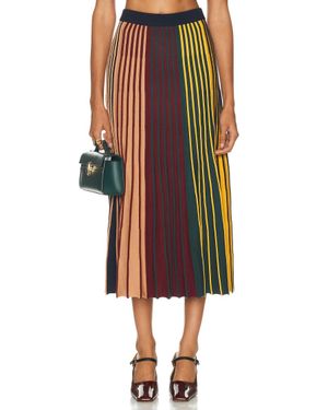 Simon Miller Celia Knit Midi Skirt - Multicolor