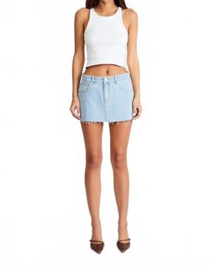 Abrand Jeans 99 Low Skirt - Blue