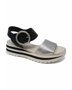 DJANGO & JULIETTE Harlows Platform Sandal - Black