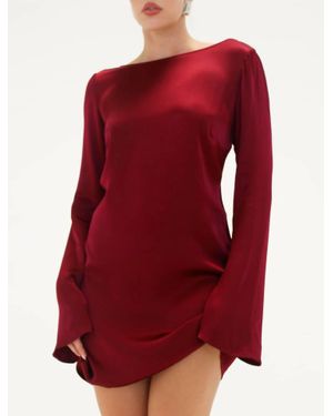 Rumored Sweet Talker Mini Dress - Red