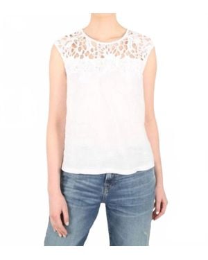 Ouí Lace Top - White