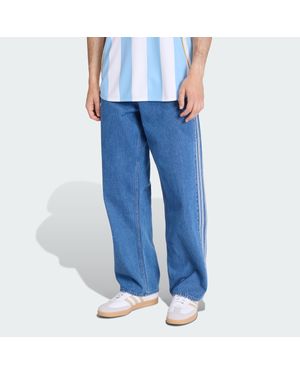adidas Firebird Adicolor Denim Pants - Blue