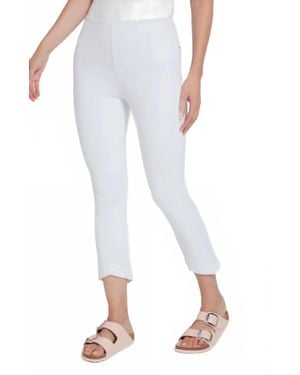 Lyssé Crop Legging - White