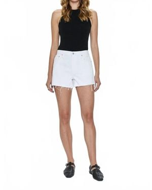 Pistola Connor Relaxed High Rise Vintage Shorts - Black