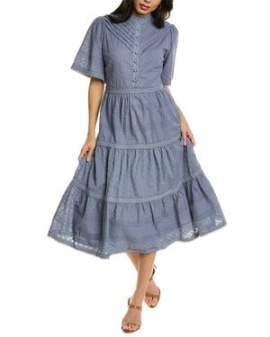 We Are Kindred Francesca A-Line Dress - Blue