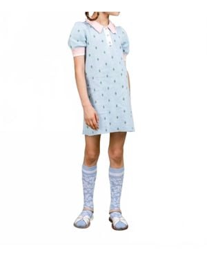 PAADE MODE Knit Cotton Dress - Blue