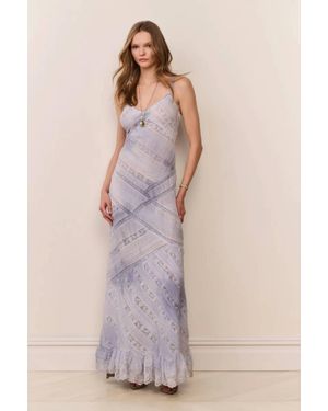 LoveShackFancy Eirene Hand-Dyed Cotton Maxi Dress For - Multicolor