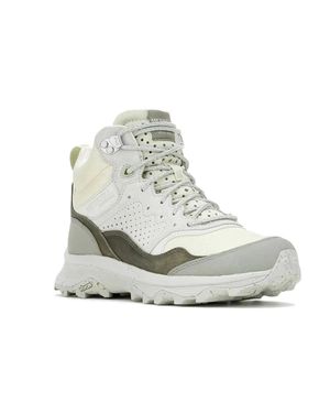 Merrell Speed Solo Mid J038300 Smoke Suede Waterproof Hiking Boots Tf8391 - White